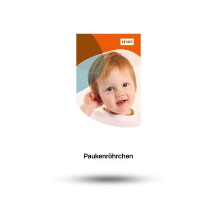 Flyer Paukenröhrchen - 8 Seiten